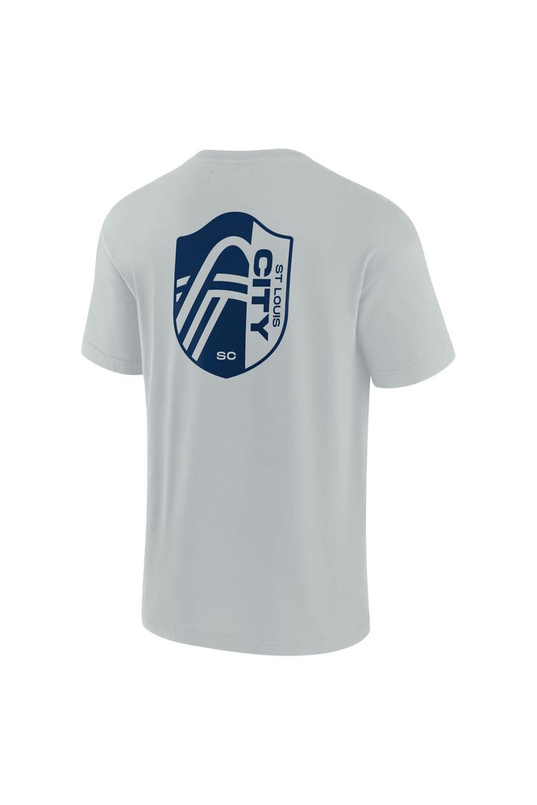 Unisex Fanatics Signature Gray St. Louis City SC Elements Super Soft Short Sleeve T-Shirt, Alternate, color, Gray