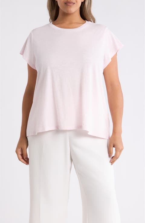 Crewneck Organic Cotton T-Shirt (Plus)