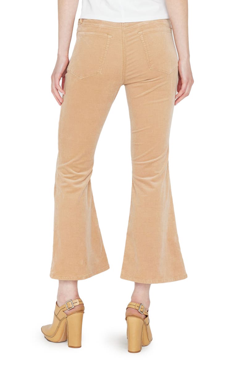 FRAME Le Crop Flare Corduroy Jeans, Alternate, color,