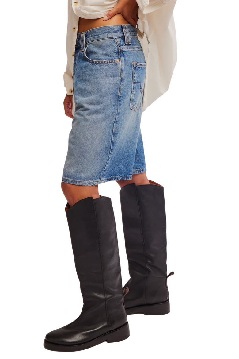Montana Denim Mid Rise Bermuda Shorts, Alternate, color, HAVEN
