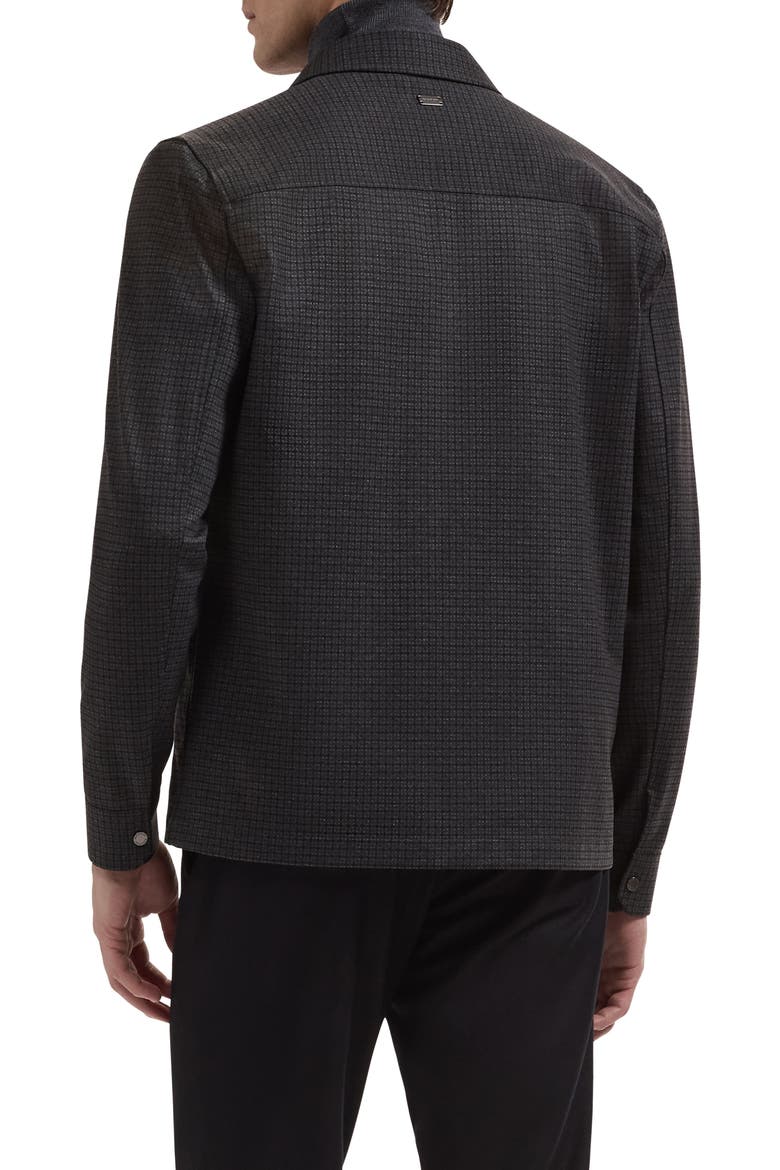 Long Sleeve Knit Button Up Shirt, Alternate, color, BLACK