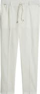 BOSS Kane Linen Blend Drawstring Pants