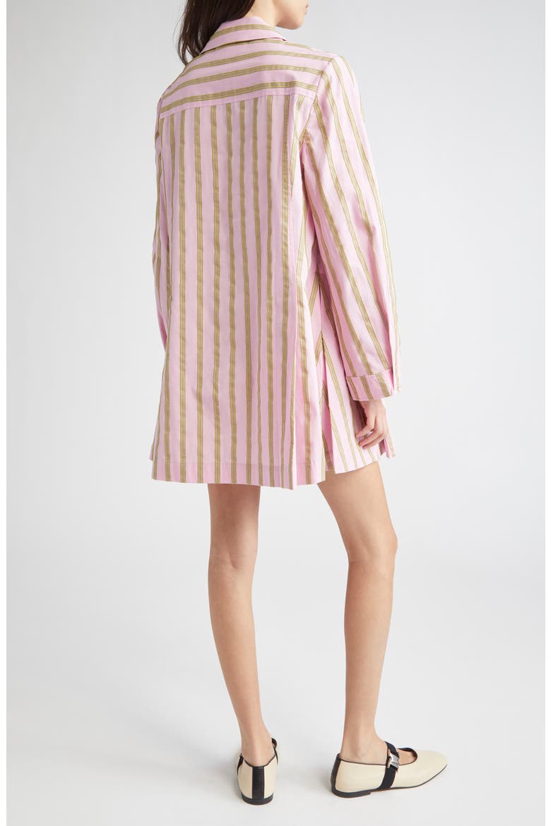 Jacquard Tunic Shirt, Alternate, color, WALLPAPER STRIPES