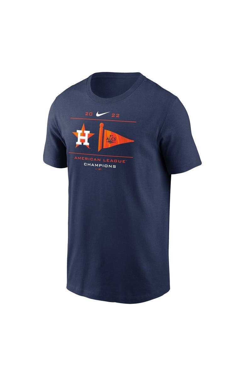 Nike Men's Nike Navy Houston Astros 2022 American League Champions Pennant T-Shirt, Alternate, color, 