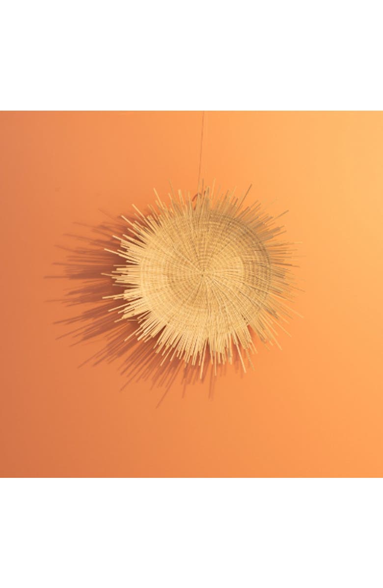 Mbare Sun Plate Wall Decor, Main, color, Natural