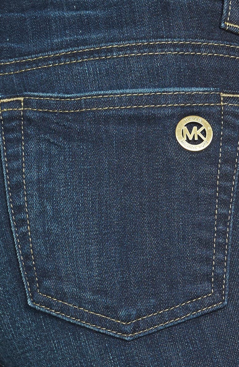 MICHAEL Michael Kors Zip Pocket Skinny Jeans, Alternate, color, 