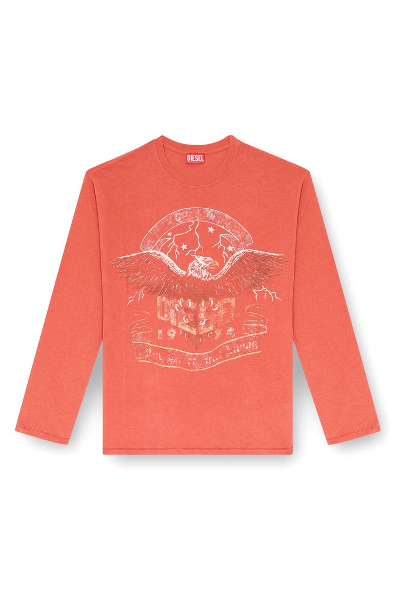 Cotton & Hemp Long Sleeve Graphic T-Shirt, Alternate, color, FORMULA RE
