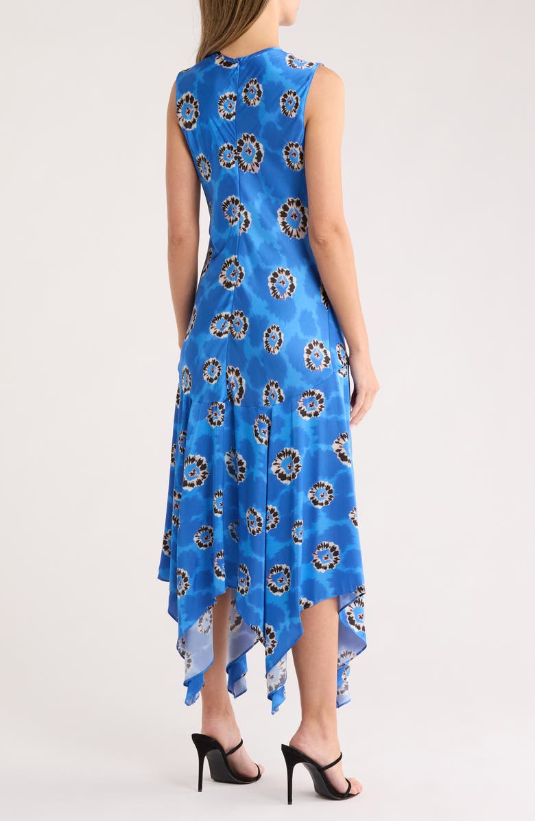 MELLODAY Ruched Sleeveless Midi Dress, Alternate, color, 