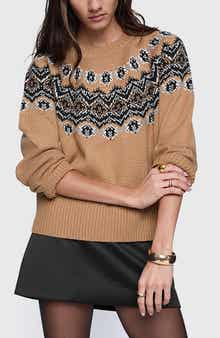 Rebecca Minkoff Farah Fair Isle Sweater