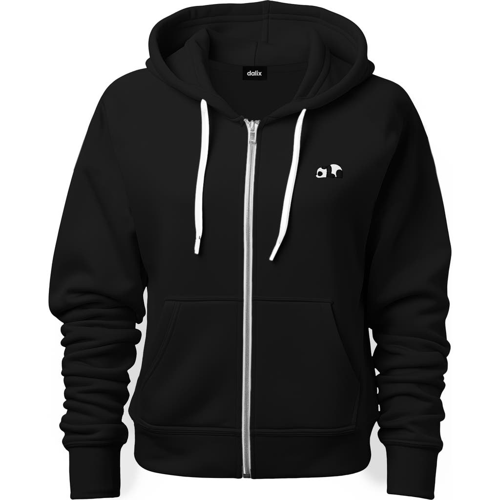 DALIX DALIX PANDA ZIP HOODIE