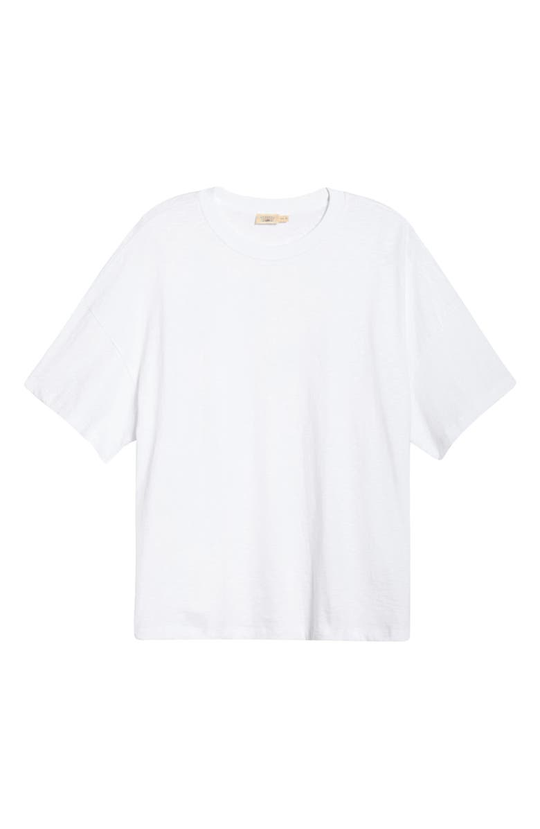 Faherty Sunwashed Boyfriend T-Shirt, Main, color, White