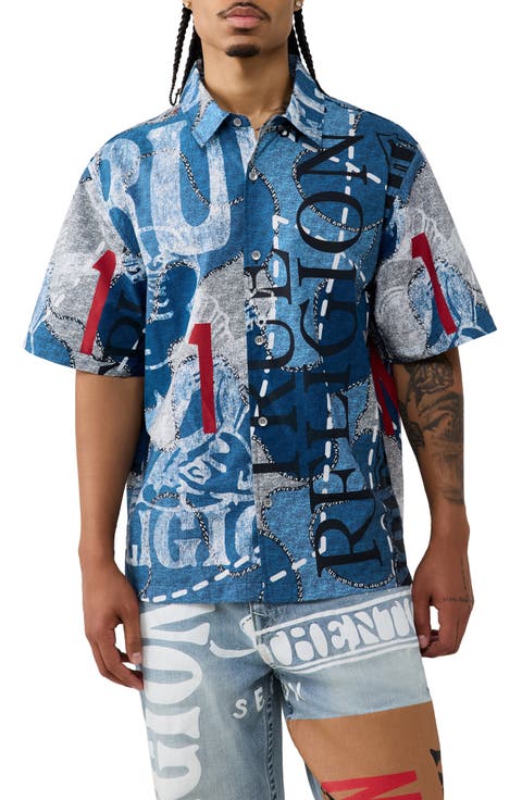 Cotton Poplin Short Sleeve Shirt