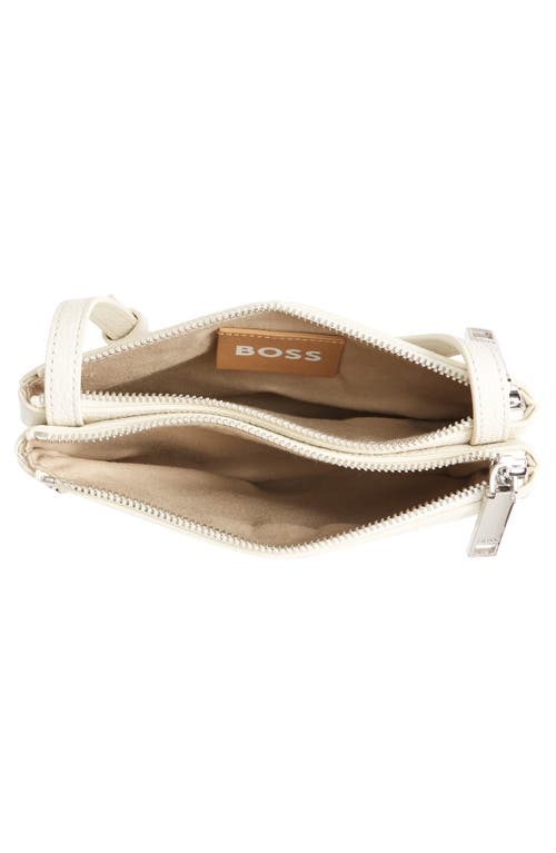 Hugo Boss Boss Ivy Crossbody Bag In White