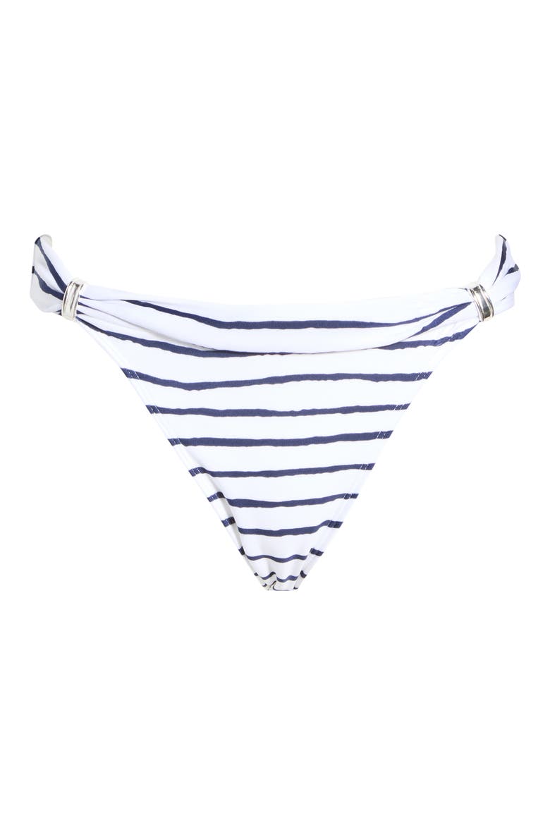 Symphonie Stripe Bikini Bottoms, Alternate, color, TANGA