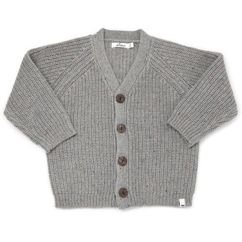 Oh Baby! Brand Grandpa Knitted Cardigan-toddler, Little Kid In Gray
