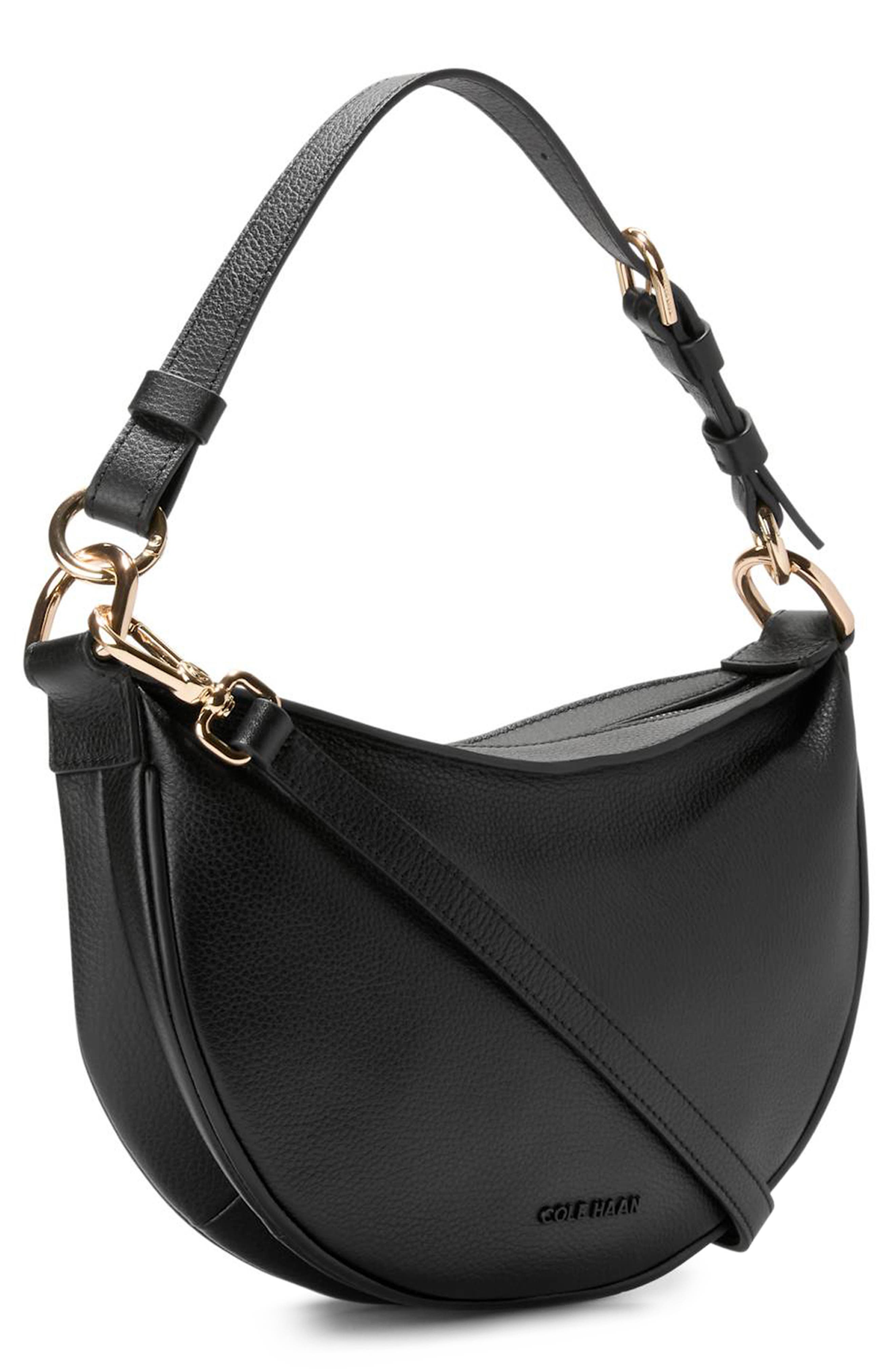 Cole Haan Elizabeth Raffia & Leather Crossbody Bag, Alternate, color, 