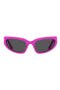 61mm Gradient Cat Eye Sunglasses