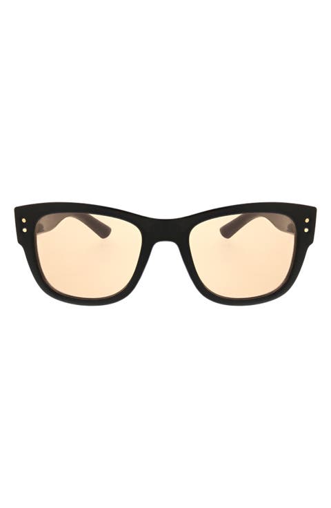 Midsize 52mm Square Sunglasses