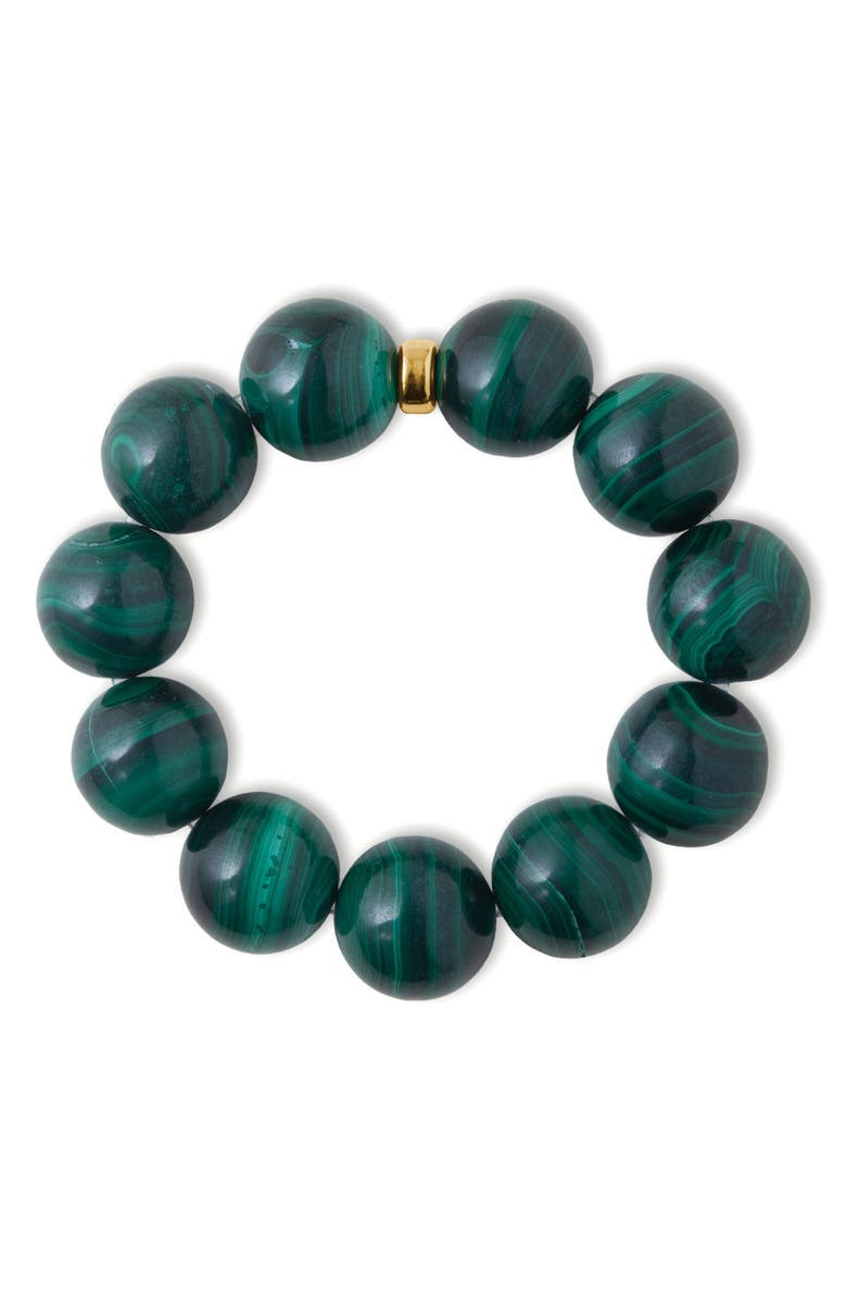 Éliou Brianne Bracelet, Main, color, Malachite