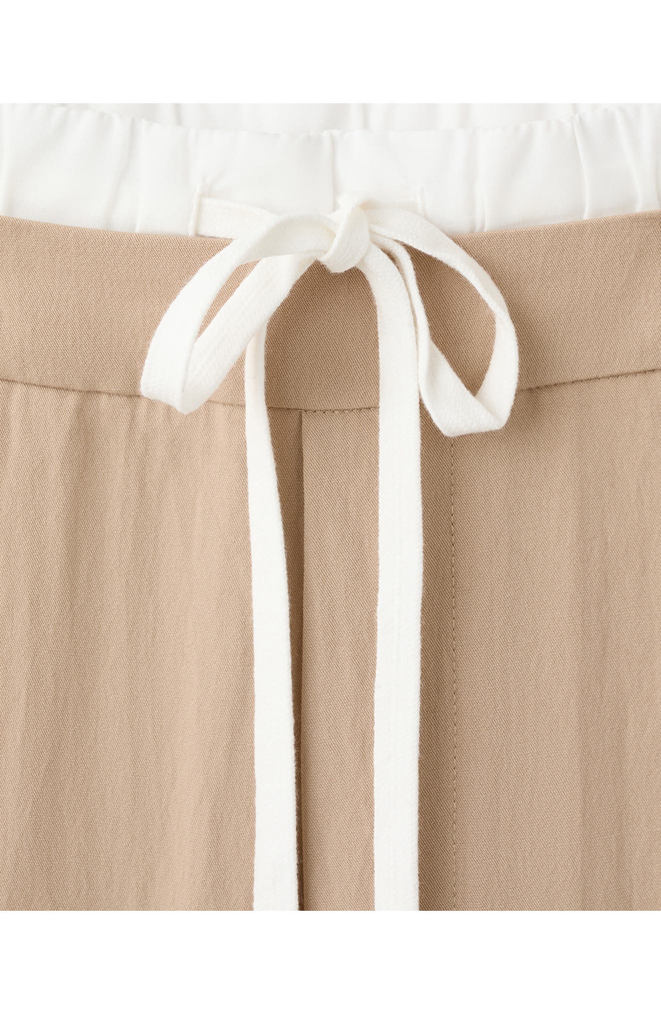 Pleat Front Wide Leg Pants - image 2