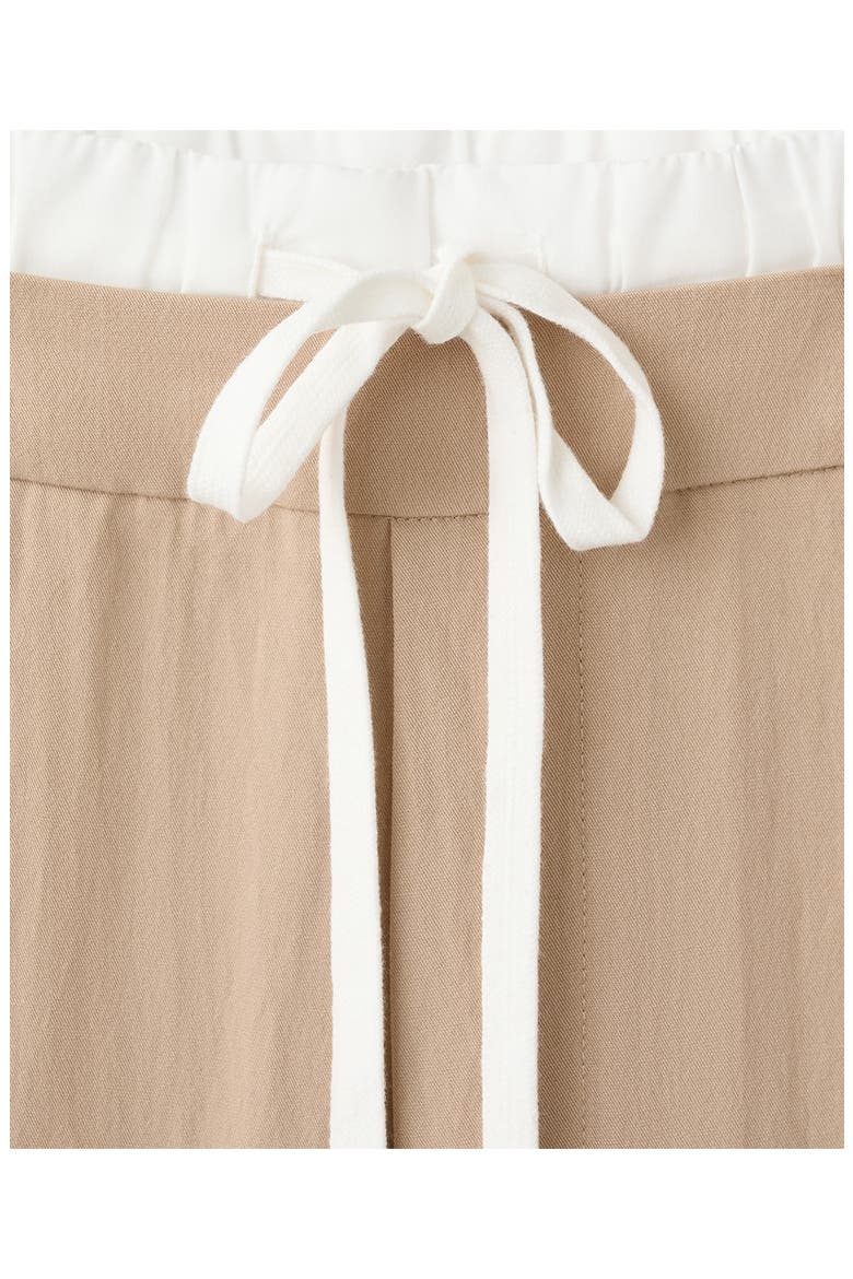 Pleat Front Wide Leg Pants, Alternate, color, BEIGE