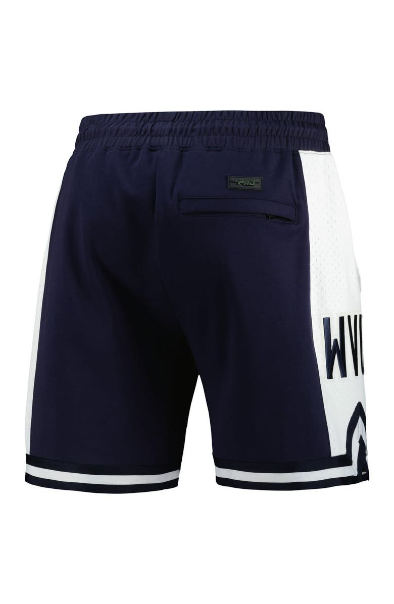 PRO STANDARD Men's Pro Standard Navy West Virginia Mountaineers Script Tail DK 2.0 Shorts, Alternate, color, Navy