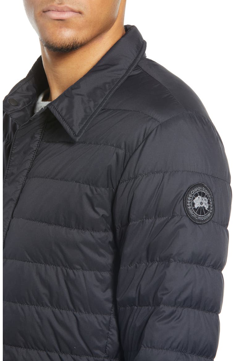 Jackson Packable Shirt Jacket, Alternate, color, BLACK