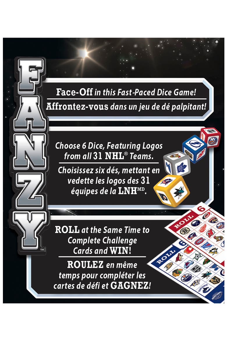 NHL - League Fanzy Dice Game, Alternate, color, Multicolor