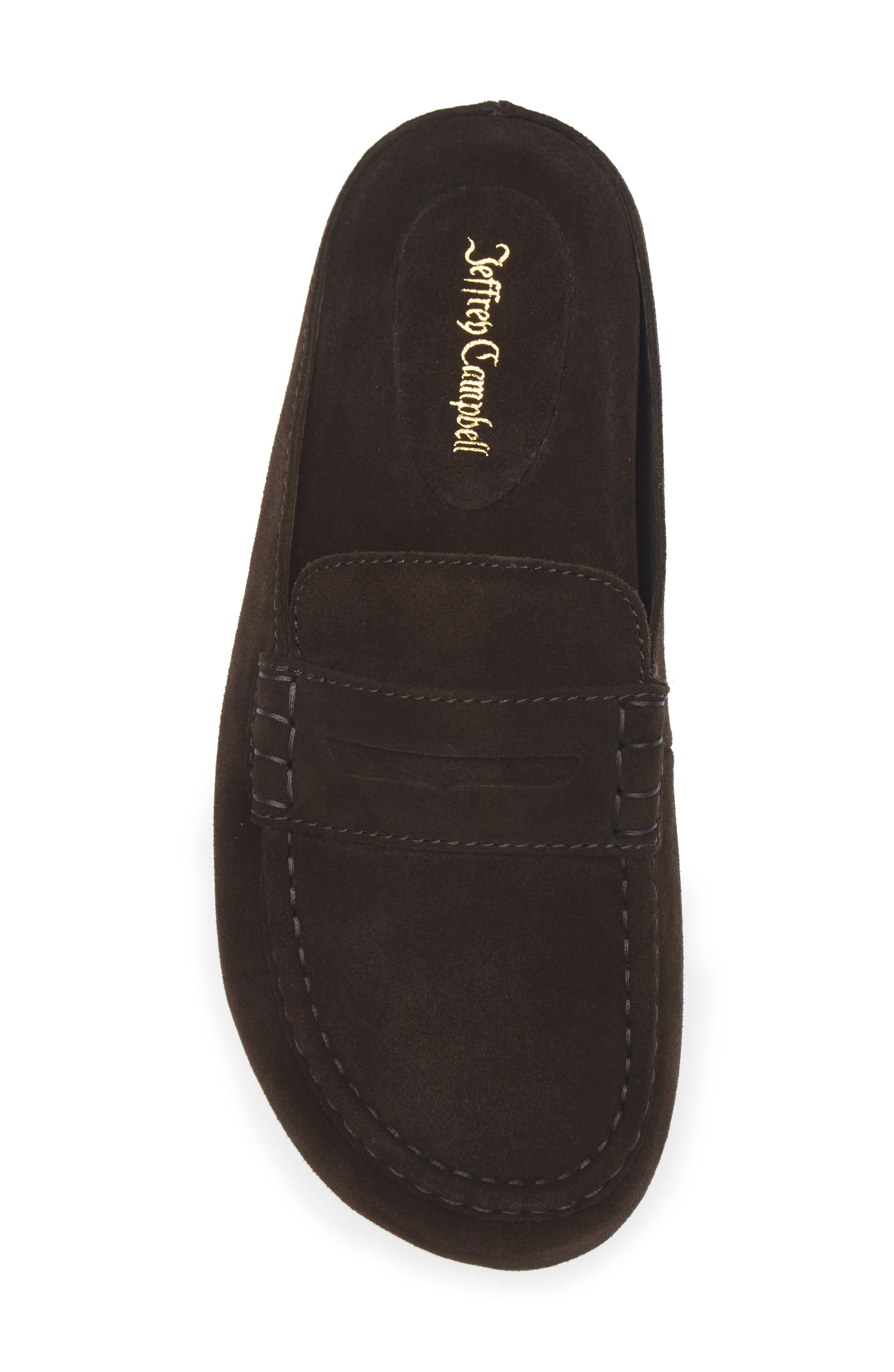 Miles Loafer Mule, Alternate, color, BROWN SUEDE
