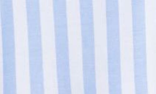 BEACHLUNCHLOUNGE BEACHLUNCHLOUNGE KAIANA STRIPE SHORT SLEEVE BUTTON-UP SHIRT