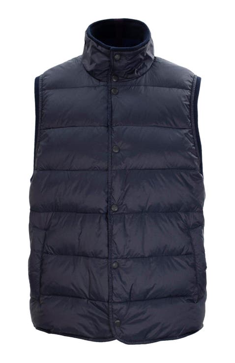 Jork Hybrid Puffer Merino Wool Sweater Vest