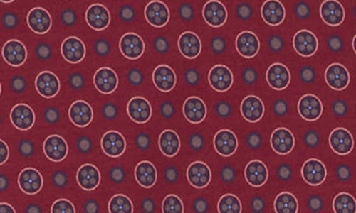 Bugatchi Stretch Cotton Quarter Zip Pullover In Burgundy