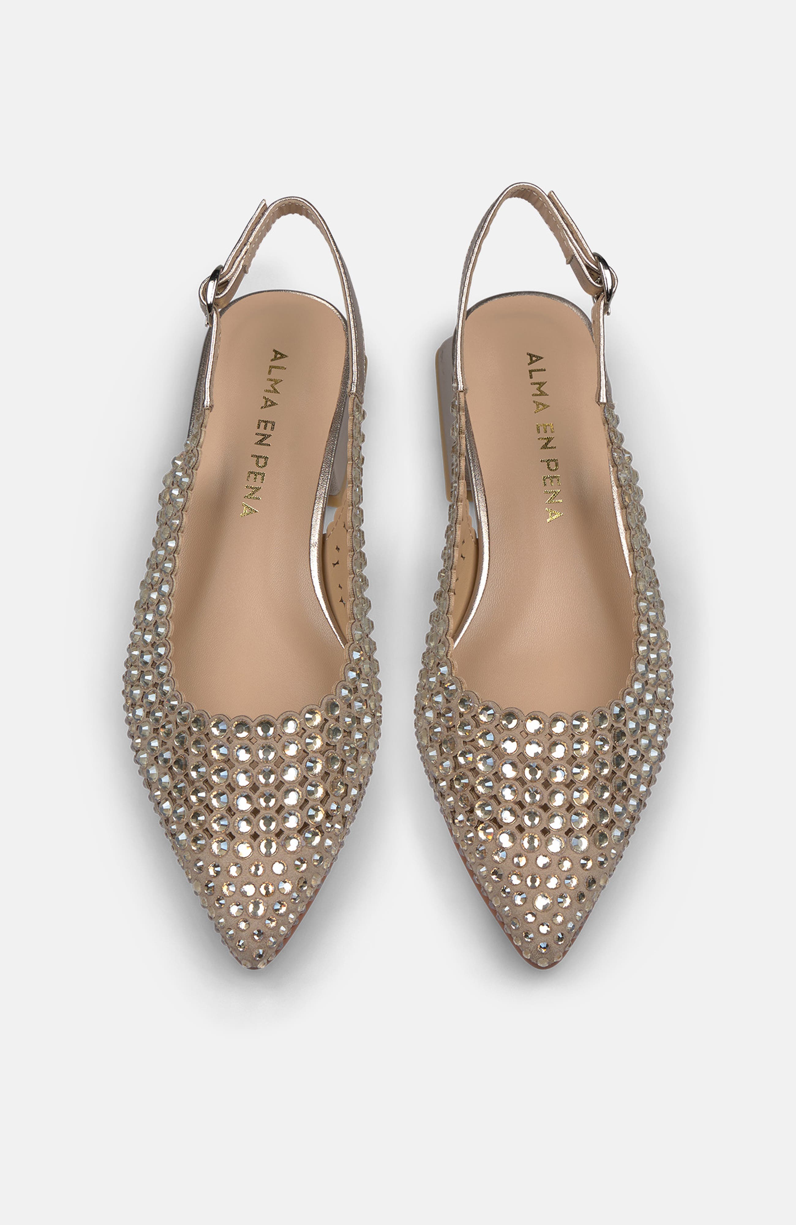 Flat Shoe Details, Alternate, color, Metallic Rust/Copper