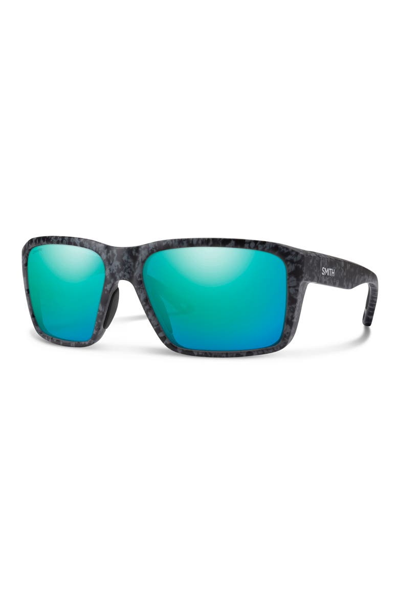 Backcast 61mm Sunglasses, Alternate, color, ASH MARBLE / OPAL MIRROR