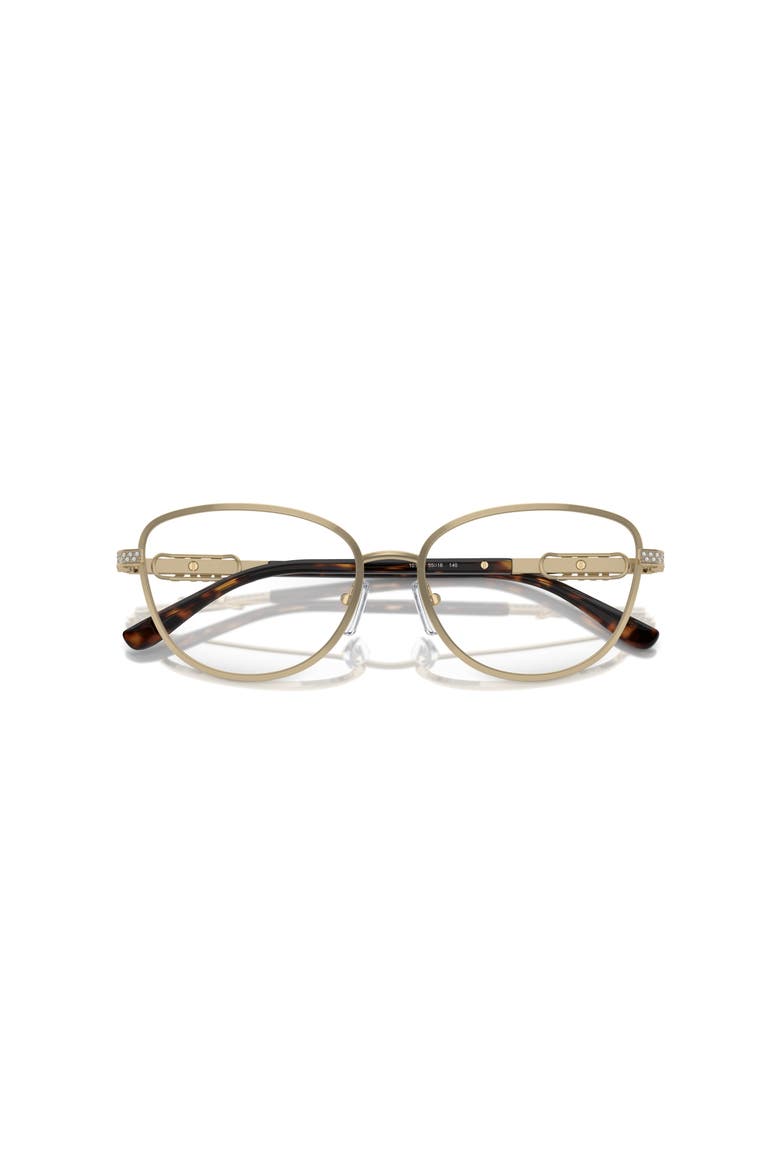 55mm Cat Eye optical glasses, Alternate, color, Gold