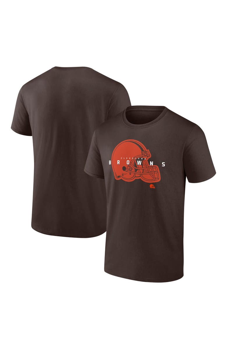FANATICS Men's Fanatics Brown Cleveland Browns Coordinate T-Shirt, Main, color, Brown