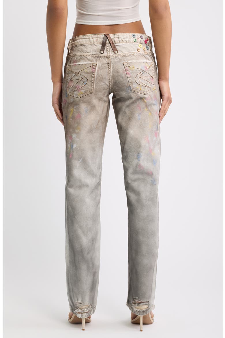 Rider Low Rise Wide Leg Jeans, Alternate, color, MULTI