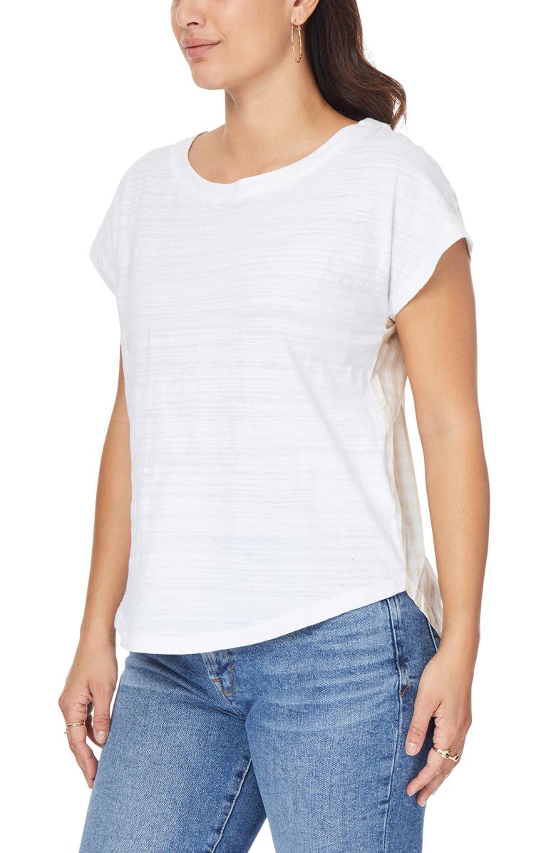 C & C California Farrow Mixed Media T-Shirt, Alternate, color, 