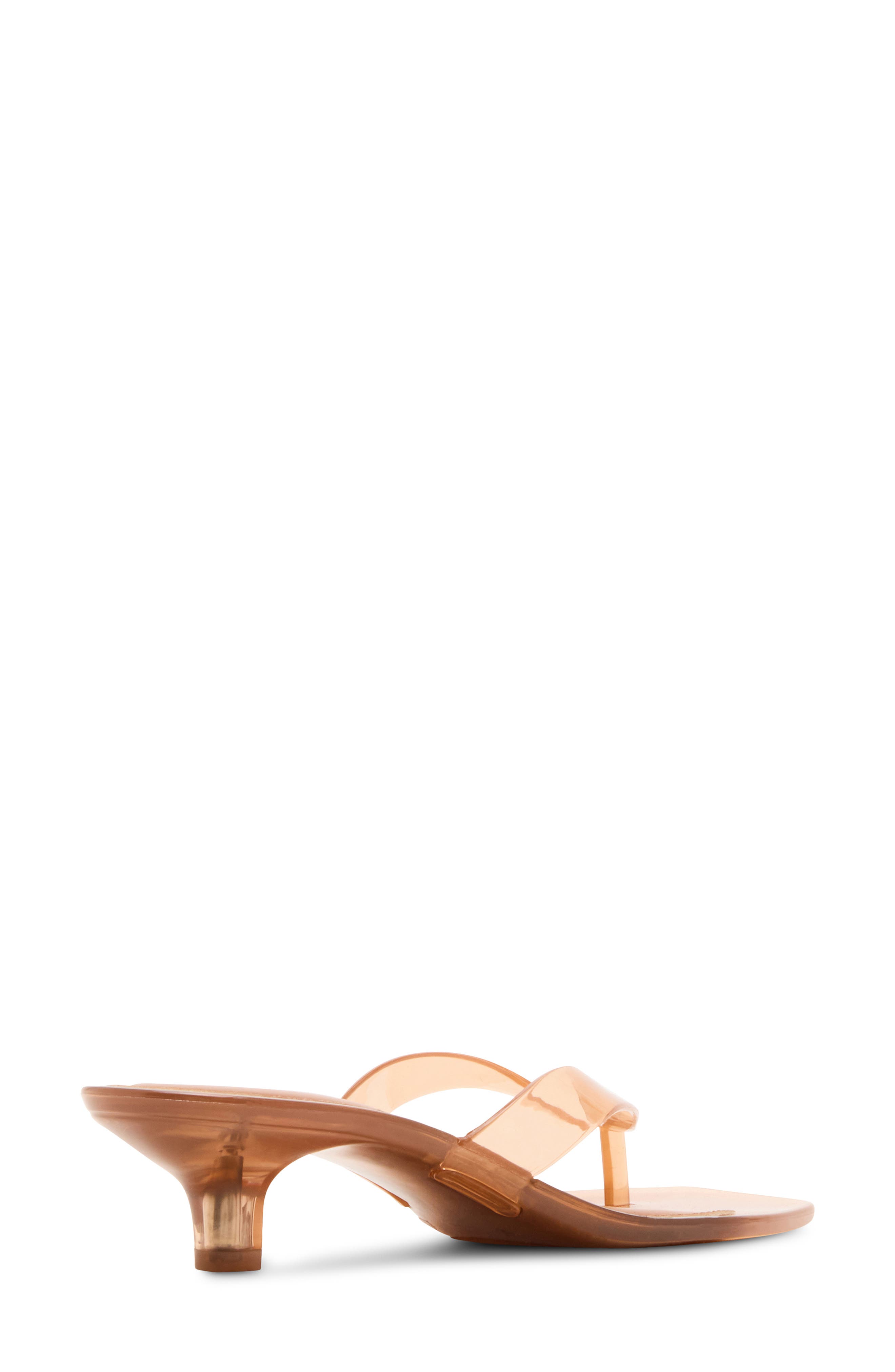 Steve Madden Tracie Kitten Heel Flip Flop, Alternate, color, Tan