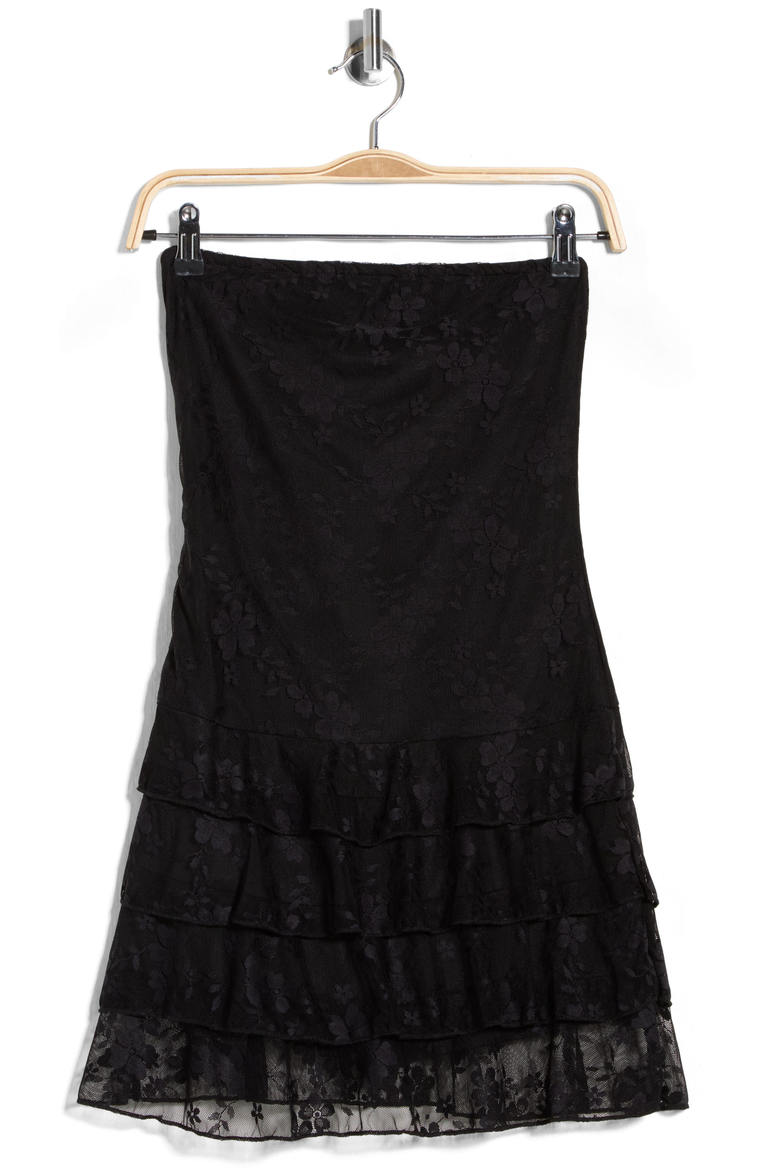 Princess Polly So Gorgeous Strapless Tiered Romper