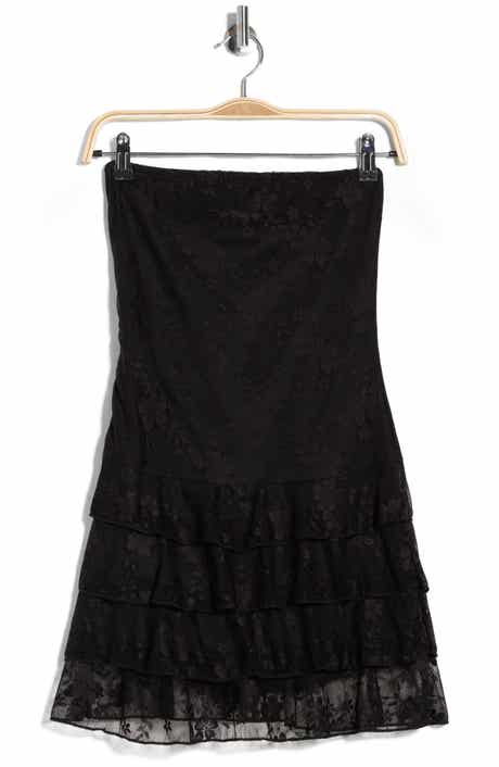 Princess Polly So Gorgeous Strapless Tiered Romper