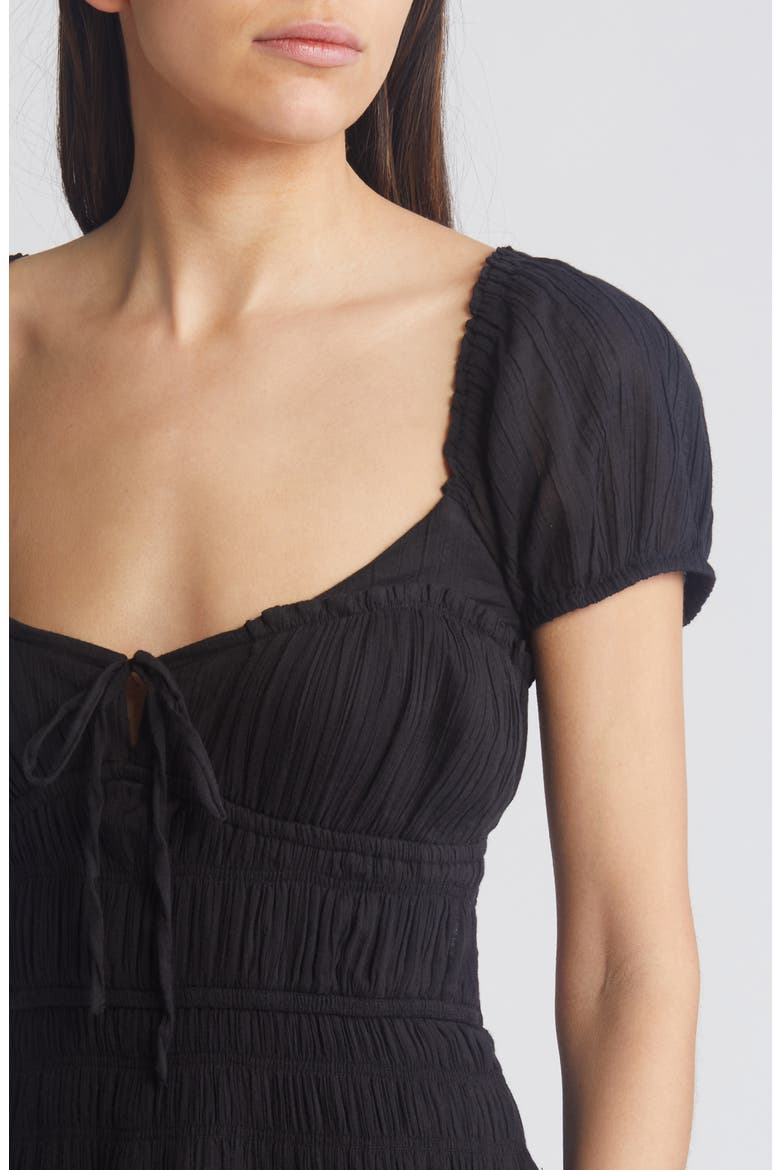 Feeling Bonita Strappy Back Maxi Dress, Alternate, color, BLACK