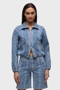 Hudson Jeans Cropped Zip Up jacket