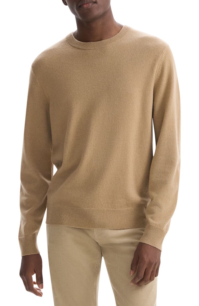 Theory Hilles Cashmere Sweater, Main, color, New Camel