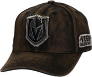 Mitchell & Ness Men's Mitchell & Ness Black Vegas Golden Knights Downtown Snow Wash Pro-Crown Adjustable Hat