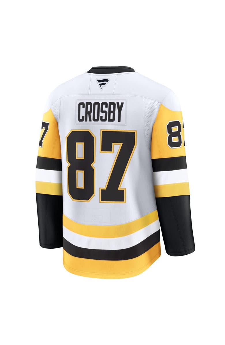 FANATICS Men's Fanatics Sidney Crosby White Pittsburgh Penguins Away Premium Jersey, Alternate, color, 
