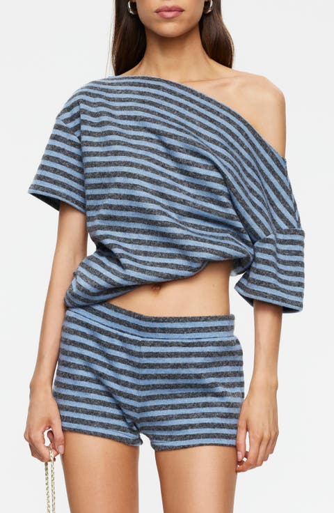 Wildlands One-Shoulder Knit Top