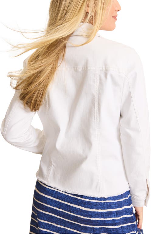 Tommy Bahama Ella Denim Jacket In White