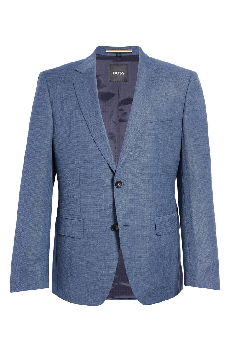 BOSS Slim Fit Virgin Wool Sport Coat, Alternate, color,