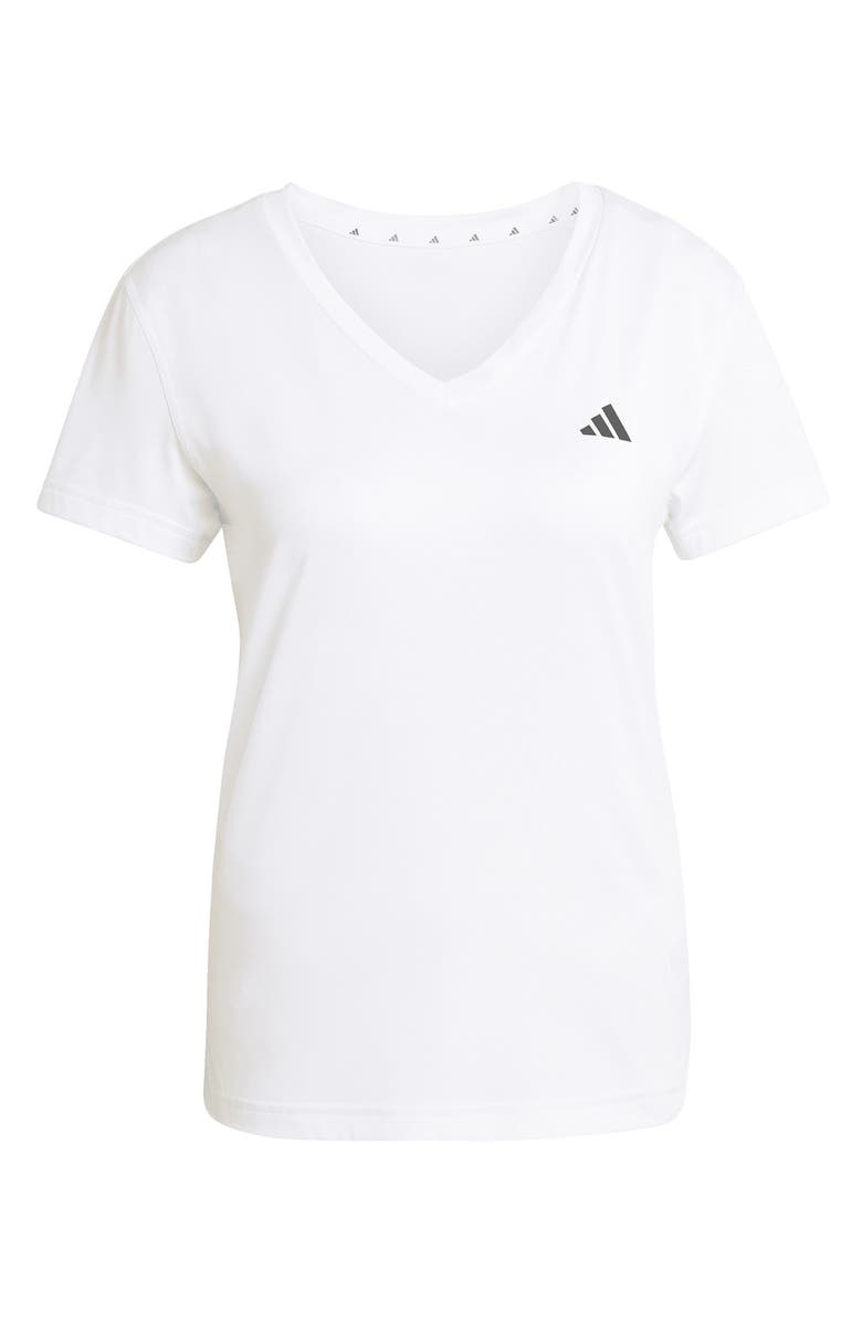 adidas V-Neck T-Shirt, Alternate, color, White